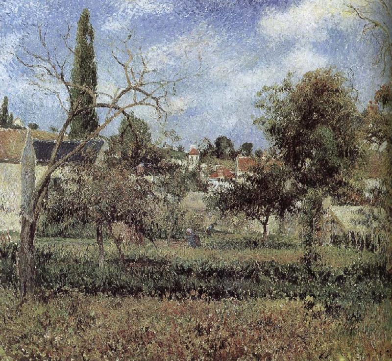 Camille Pissarro garden oil painting picture